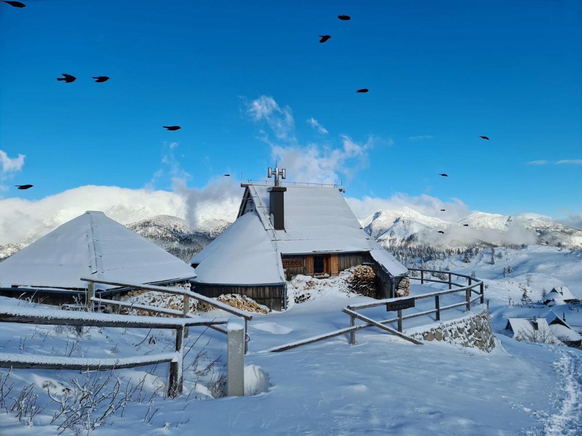 Villa Koca Ojstrica - Velika Planina à Stahovica Extérieur photo