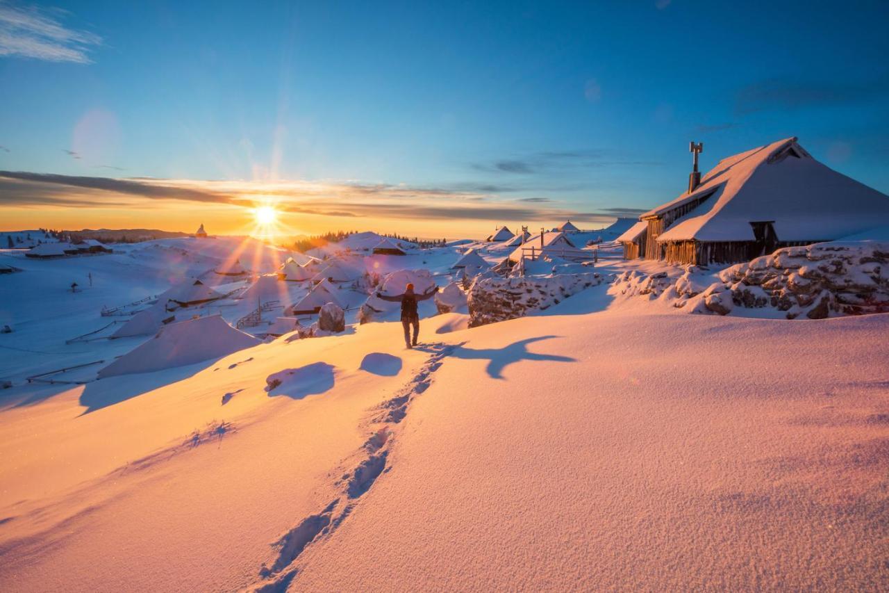 Villa Koca Ojstrica - Velika Planina à Stahovica Extérieur photo