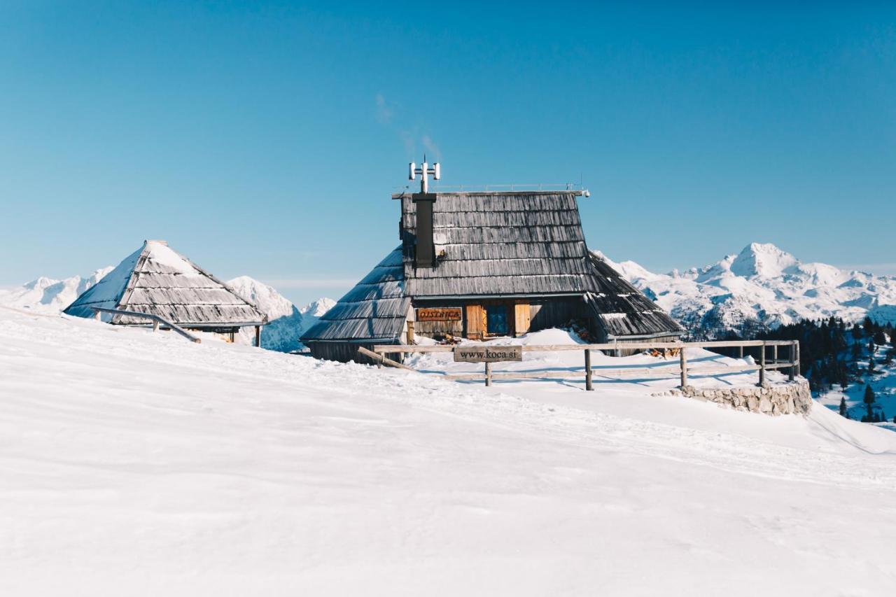 Villa Koca Ojstrica - Velika Planina à Stahovica Extérieur photo