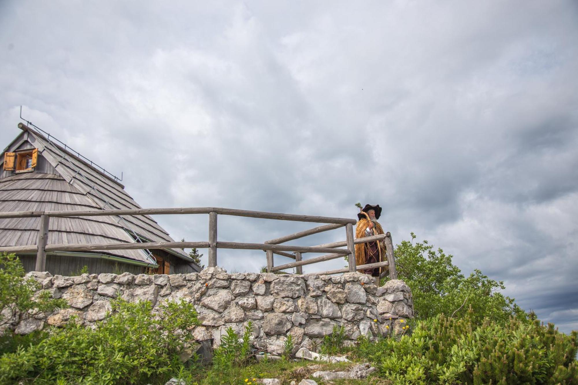 Villa Koca Ojstrica - Velika Planina à Stahovica Extérieur photo