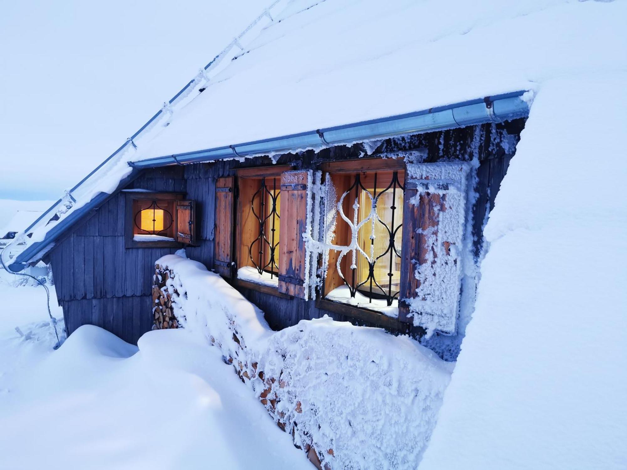 Villa Koca Ojstrica - Velika Planina à Stahovica Extérieur photo